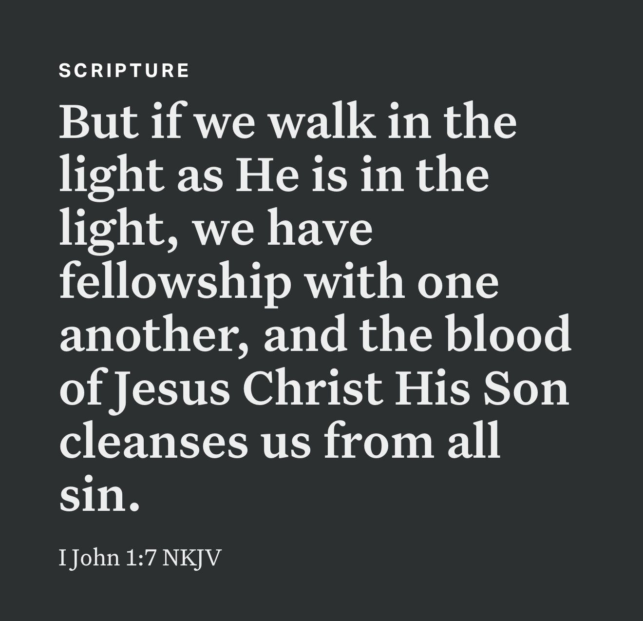 1 John 1:7
